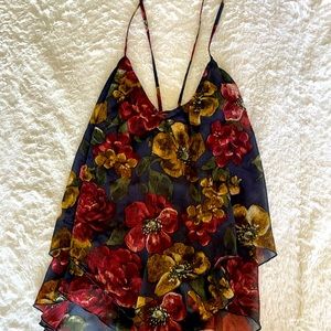 Abercrombie Flowery Top